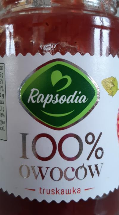 Fotografie - jahodová marmeláda 100% Rapsodia