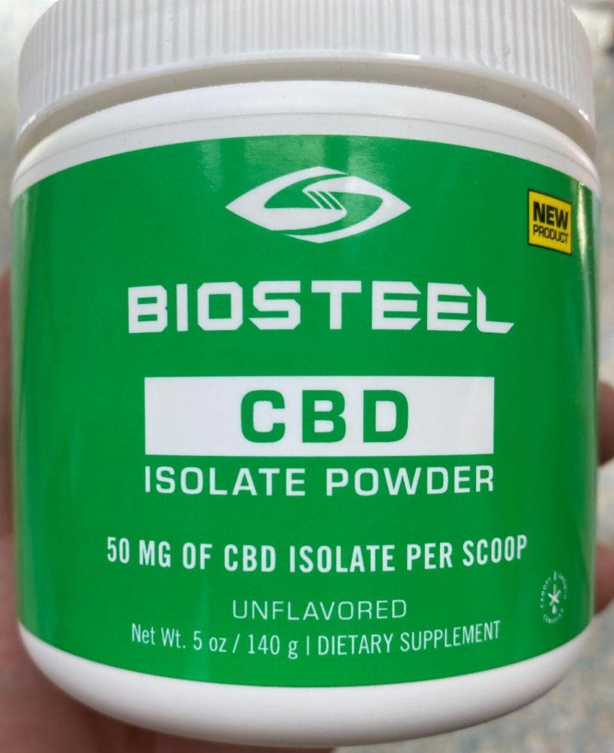 Fotografie - CBD Isolate Powder unflavored BioSteel