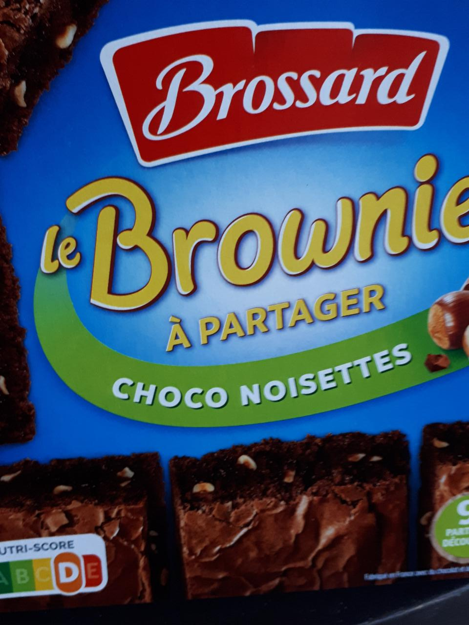 Fotografie - Le Brownie à Partager choco noisettes Brossard