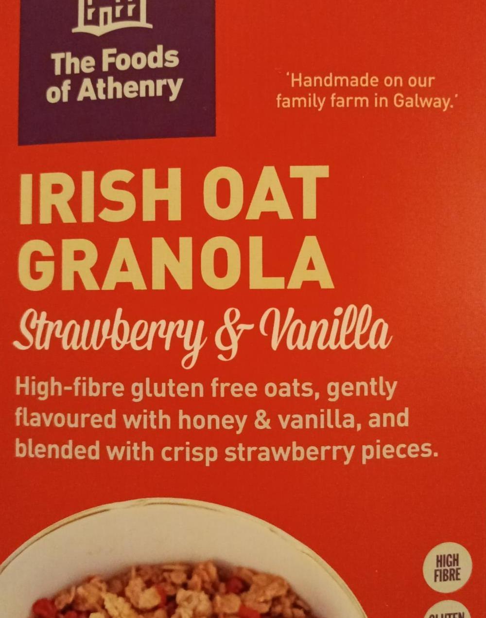 Fotografie - Irish oat granola strawberry & vanilla The Foods of Athenry
