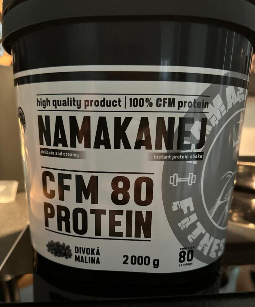 Fotografie - CFM 80 Protein Divoká Malina Namakanej