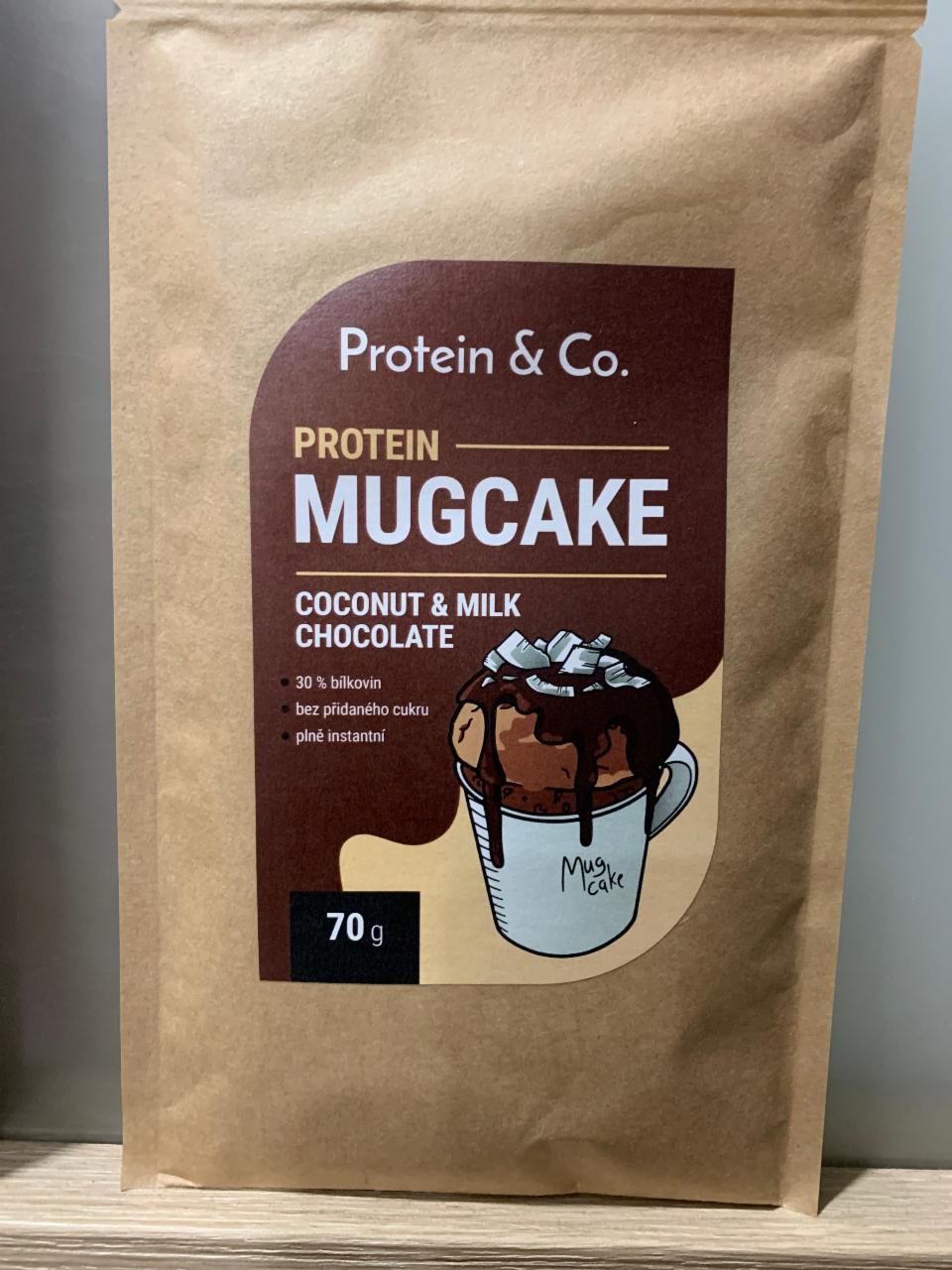 Fotografie - Protein Mugcake Coconut & Milk chocolate Protein & Co.