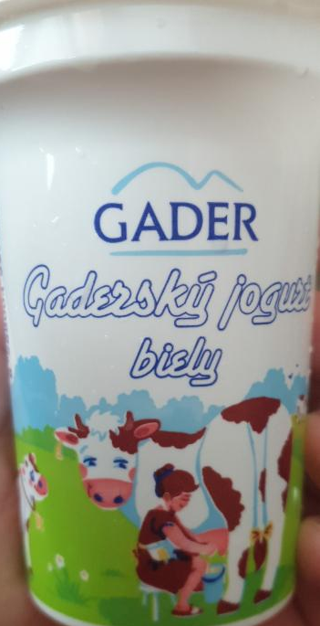 Fotografie - Gaderský jogurt bílý PD Gader Blatnica