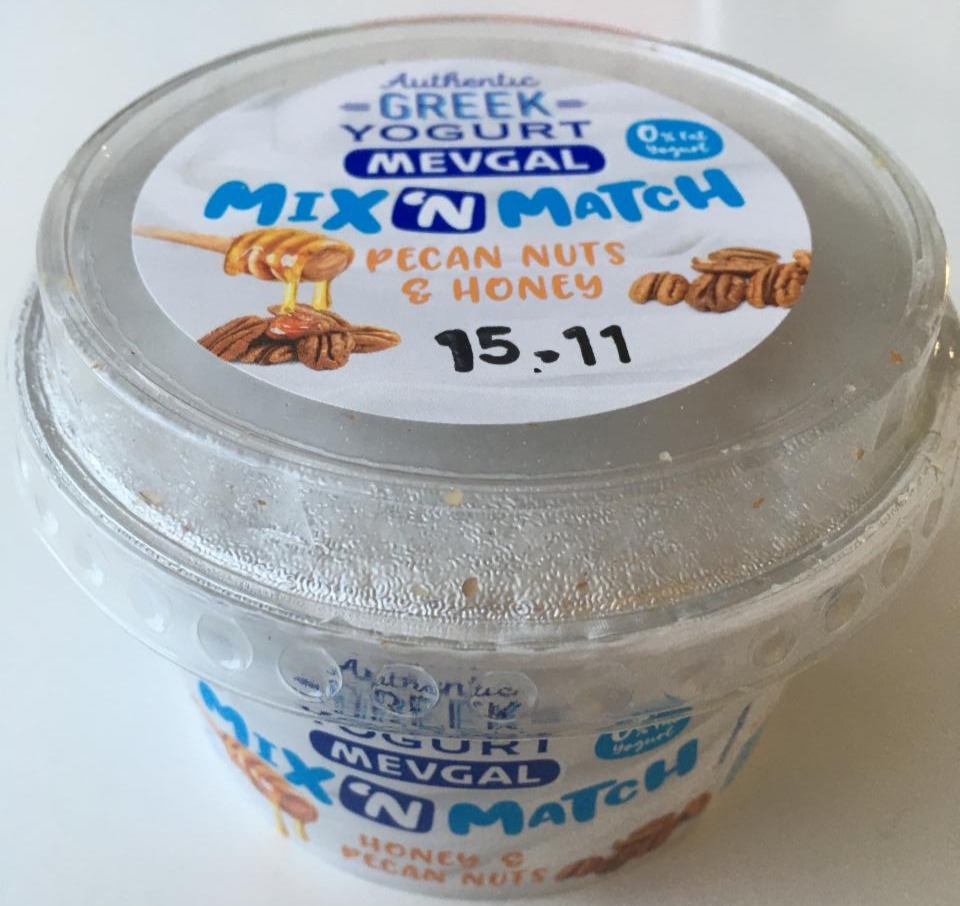 Fotografie - Authentic Greek Yoghurt Mevgal Mix´n Match Pecan Nuts & Honey
