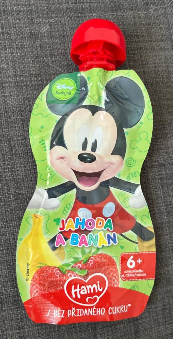 Fotografie - Disney Mickey Mouse Jahoda a Banán Hami
