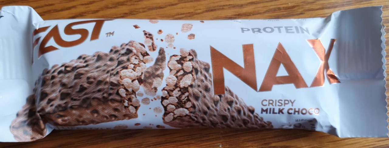 Fotografie - Protein NAX Crisp Milk Choco Fast