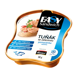 Fotografie - pomazánka tuňák se zeleninou EasySandwich Hamé
