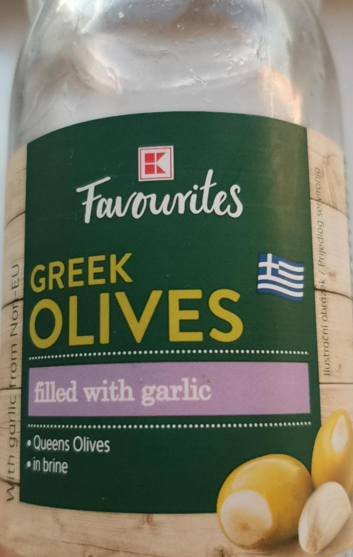 Fotografie - Greek olives filled with garlic K-Favourites