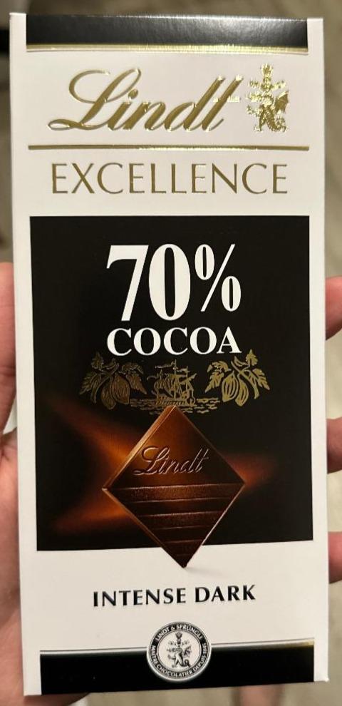 Fotografie - Excellence 70% Cocoa Intense Dark Lindt