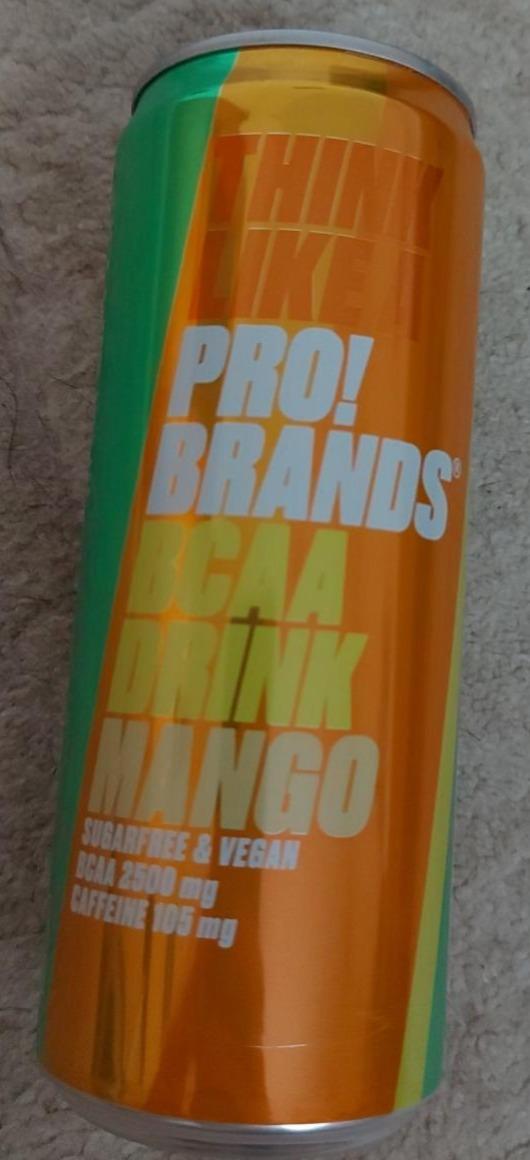 Fotografie - BCAA Drink Mango Pro!brands