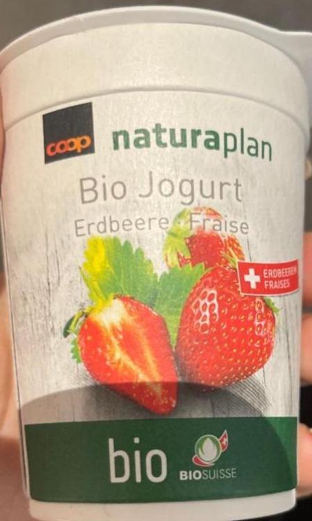 Fotografie - Bio Jogurt Erdbeer Fraise Coop Naturaplan