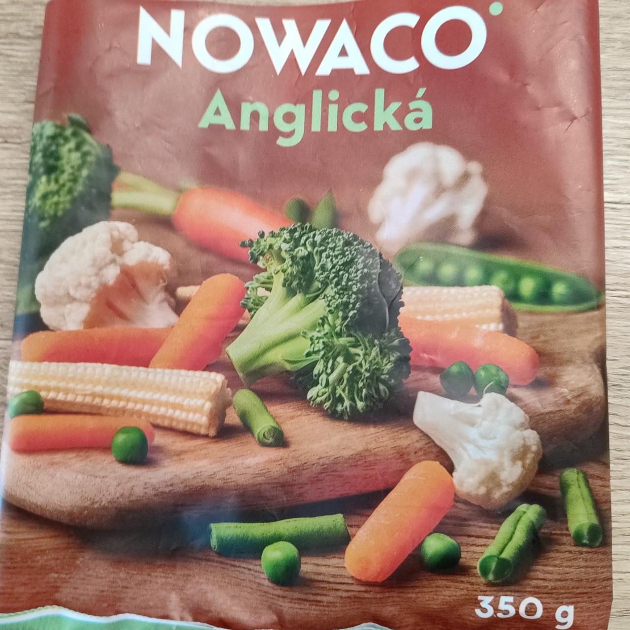 Fotografie - Anglická zeleninová směs mražená Nowaco
