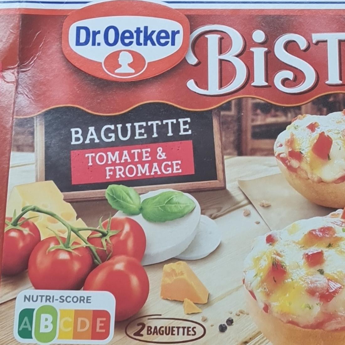 Fotografie - Bistro baguette tomate & fromage Dr.Oetker