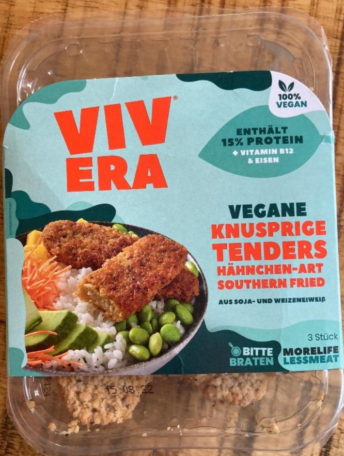 Fotografie - Vegane knusprige tenders Hähnchen-Art Southern Fried Vivera