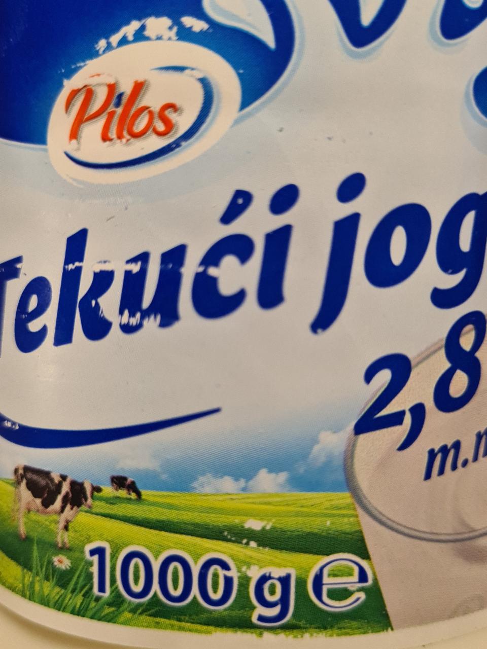 Fotografie - Tekući jogurt 2,8% Pilos
