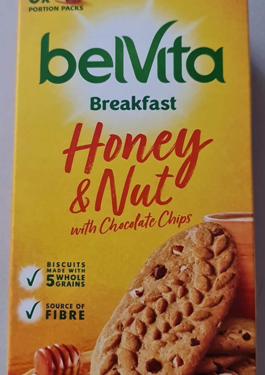 Fotografie - Breakfast Honey & Nut with Chocolate Chips BelVita