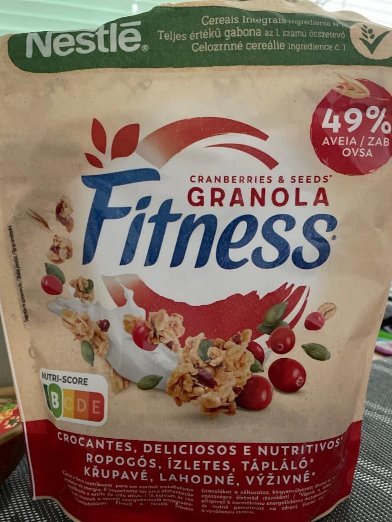 Fotografie - Fitness Granola Cranberries & seeds Nestlé