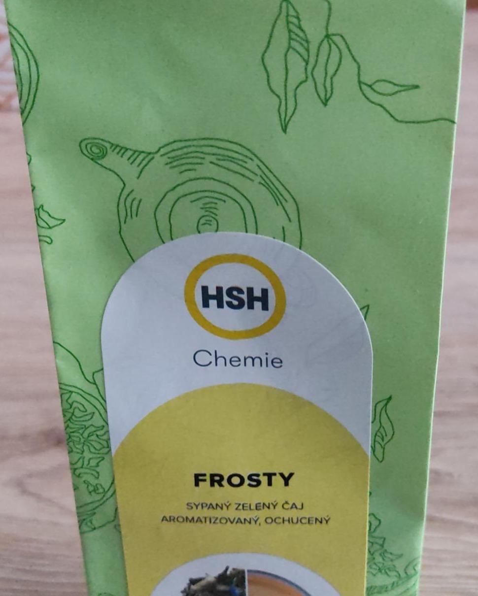 Fotografie - Frosty sypaný zelený čaj aromatizovaný ochucený HSH