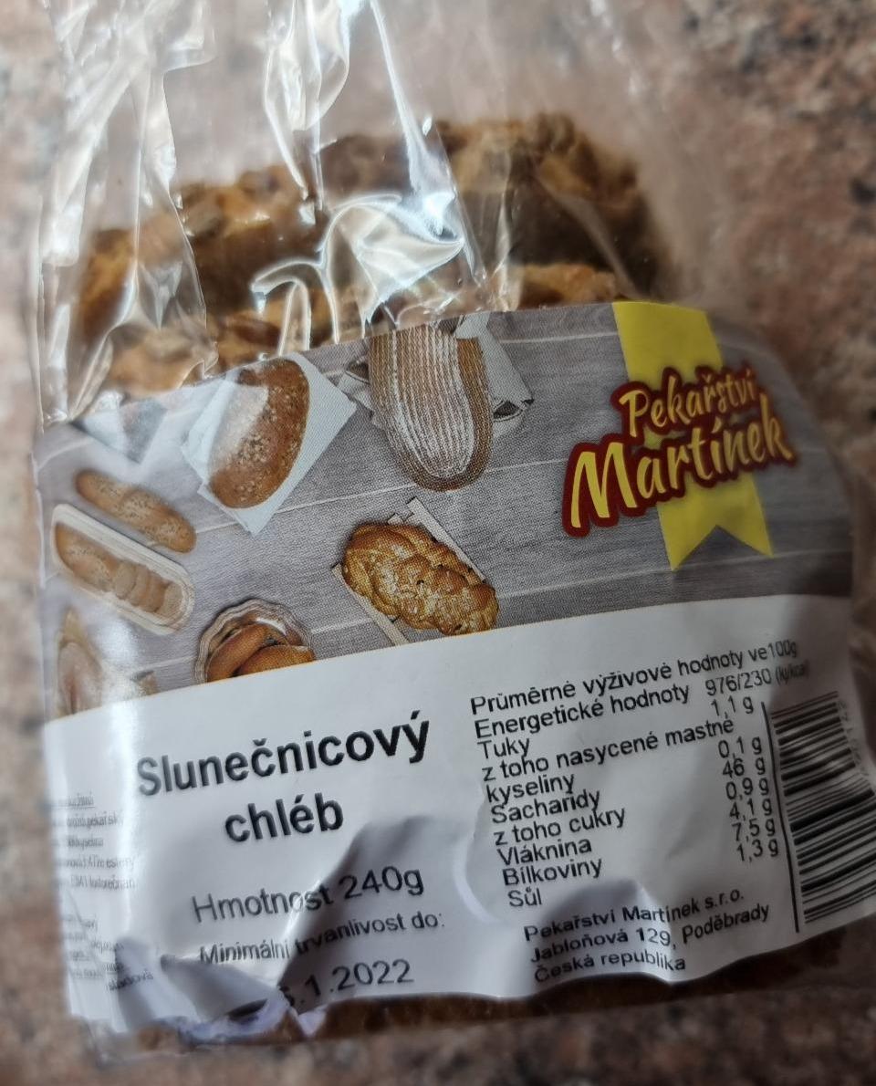 Fotografie - Slunečnicový chléb Pekařství Martínek