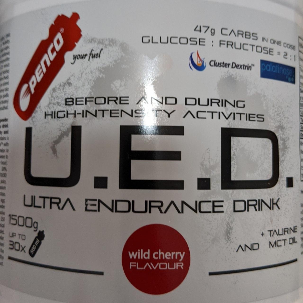 Fotografie - Ultra Endurance Drink U.E.D. Wild Berry Flavour Penco