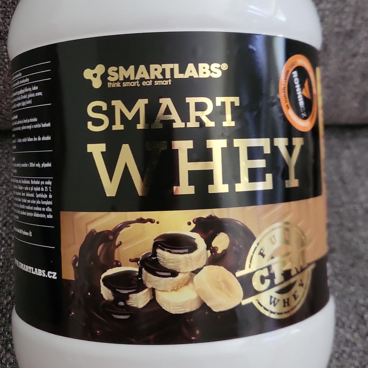 Fotografie - Smart Whey Protein banán v čokoládě Smartlabs