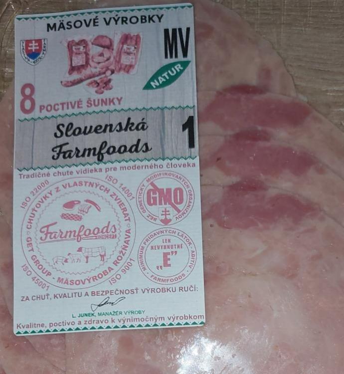 Fotografie - Slovenská Šunka Farmfoods