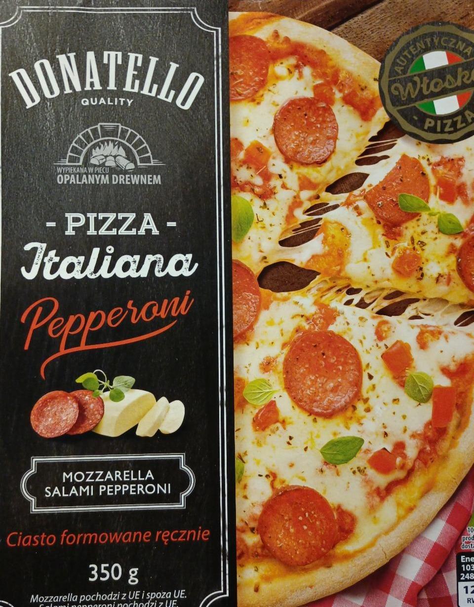 Fotografie - Pizza Italiana Pepperoni Donatello