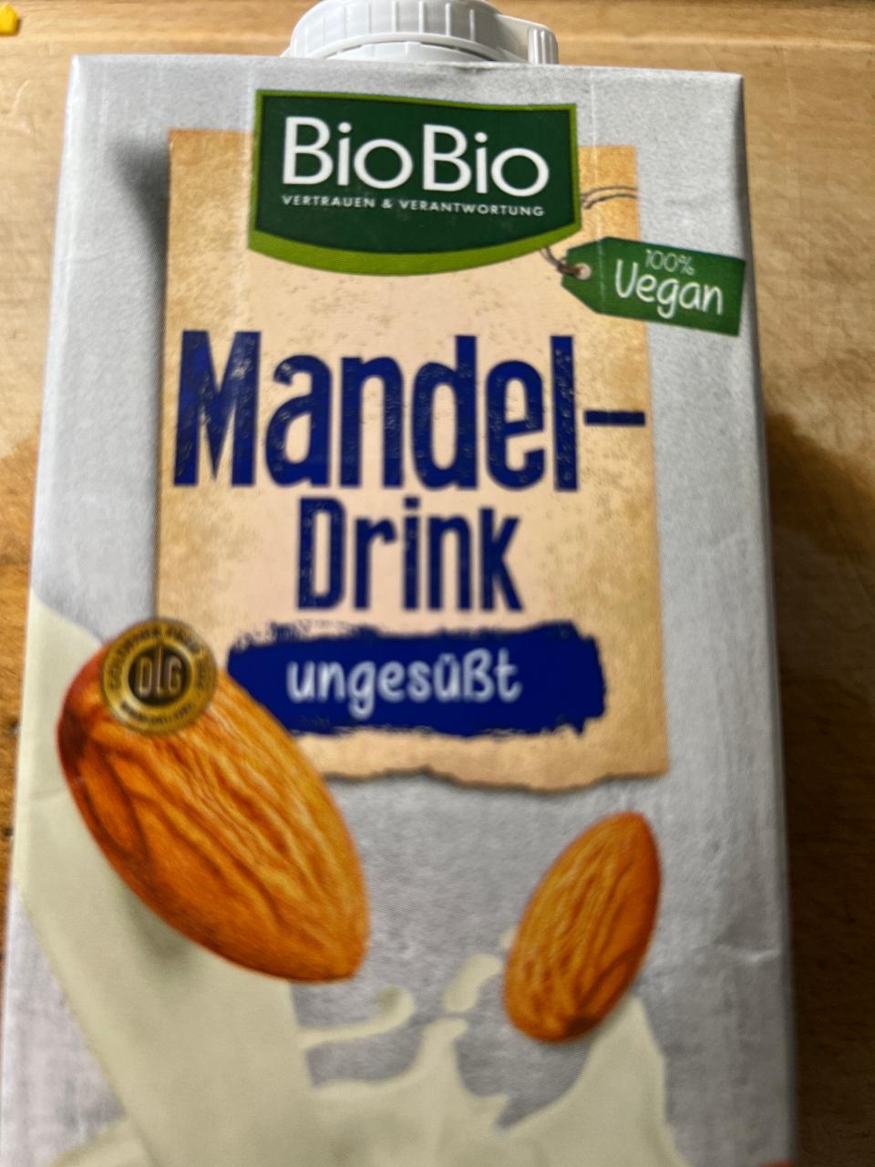 Fotografie - Mandel-Drink ungesüßt BioBio