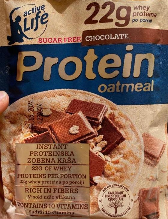 Fotografie - Protein Chocolate Oatmeal Active life