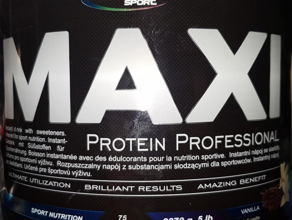 Fotografie - Maxi Protein Profesional