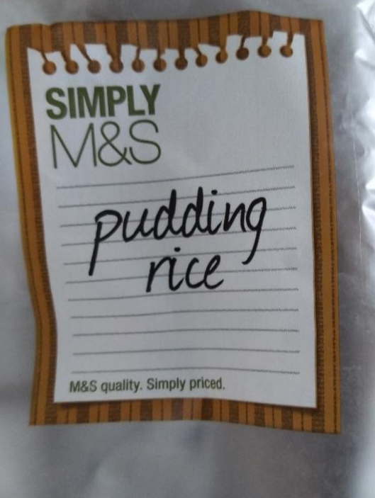 Fotografie - pudding rice Marks & Spencer