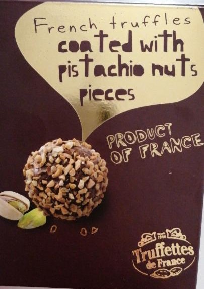 Fotografie - French Truffles coated with pistachio nuts pieces Chocmod