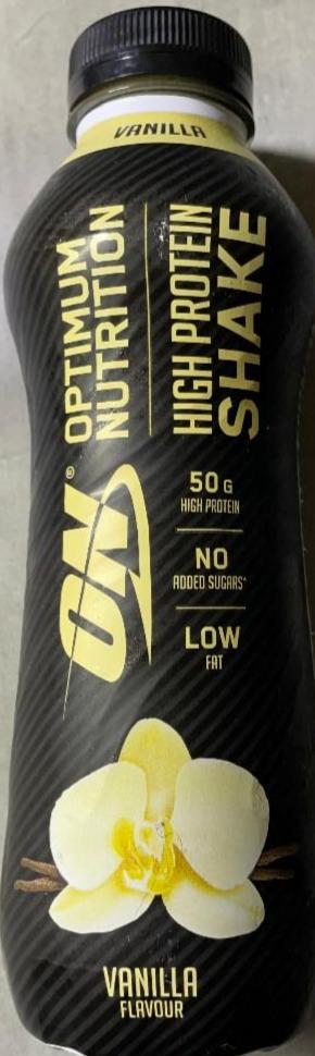 Fotografie - optimum nutrition high protein shake
