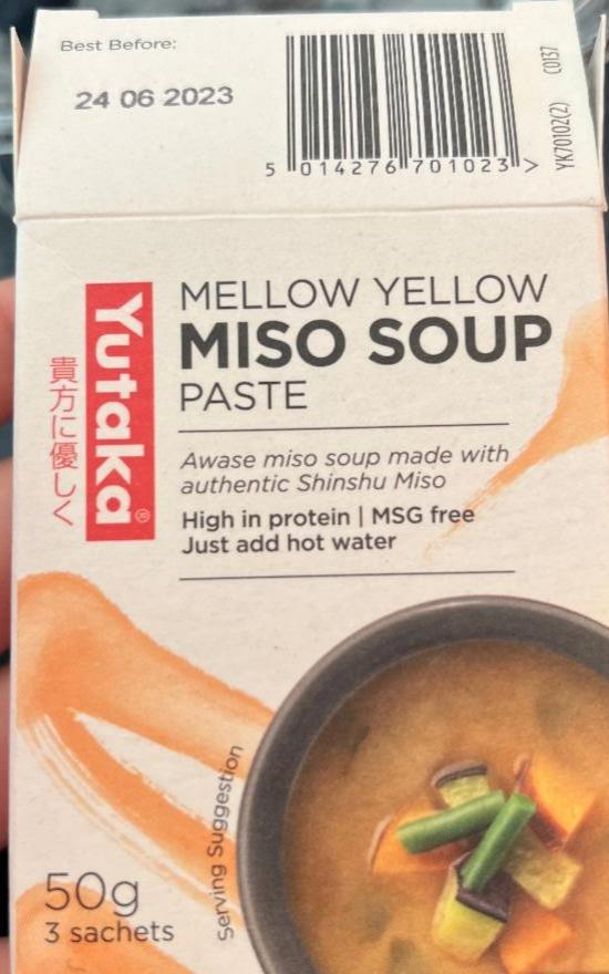 Fotografie - Mellow Yellow Miso Soup Paste Yutaka
