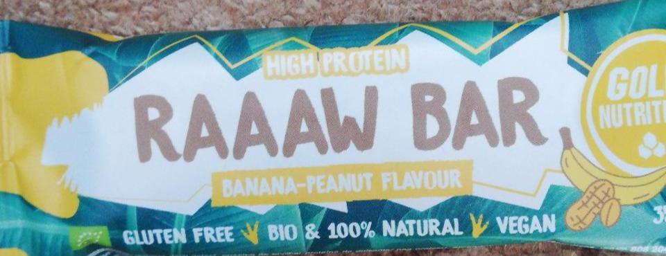 Fotografie - Raaw bar banana-peanut flavour 