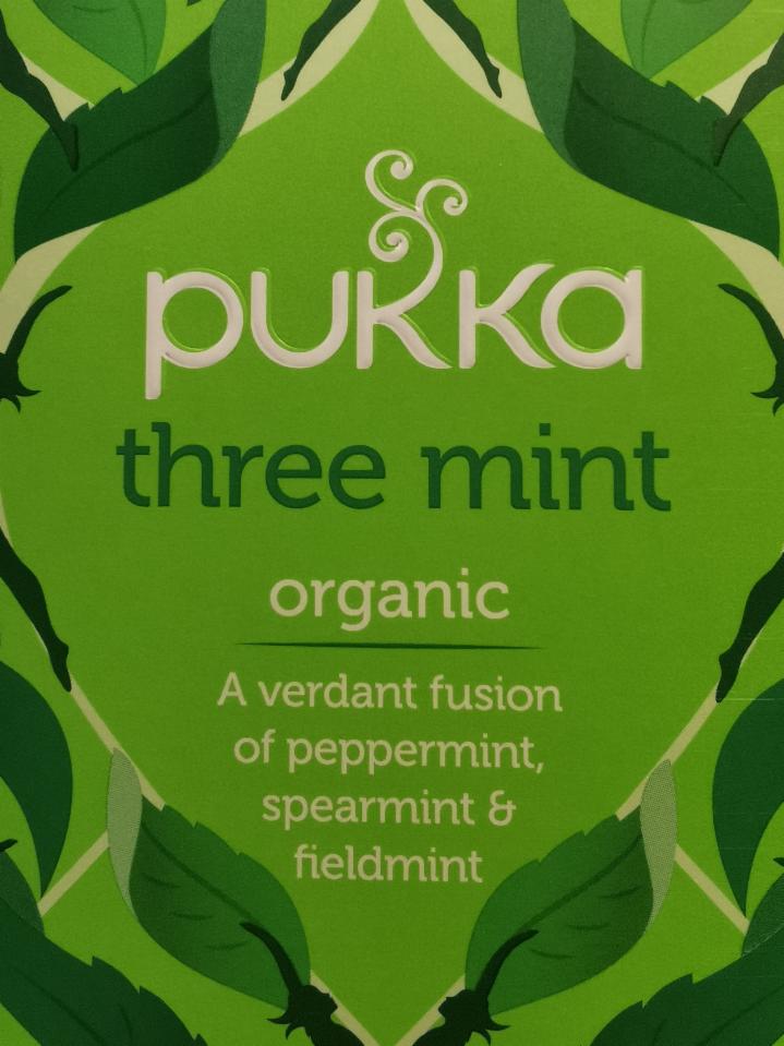 Fotografie - Pukka Three Mint Organic