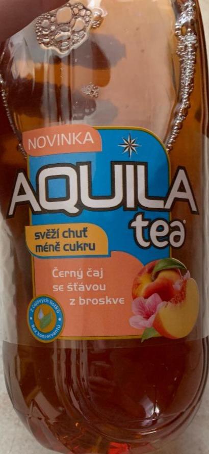 Fotografie - Aquila tea černý čaj se šťávou z broskve