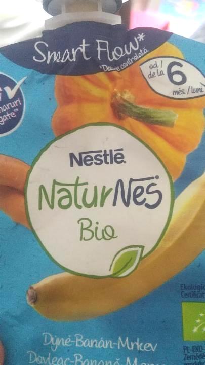 Fotografie - Naturnes Bio dýně-banán-mrkvev Nestlé