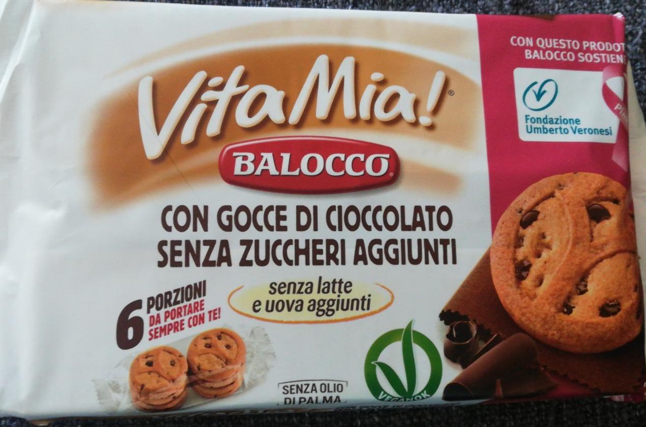 Fotografie - Vita Mia! con Gocce di Cioccolato Senza Zuccheri Aggiunti Balocco