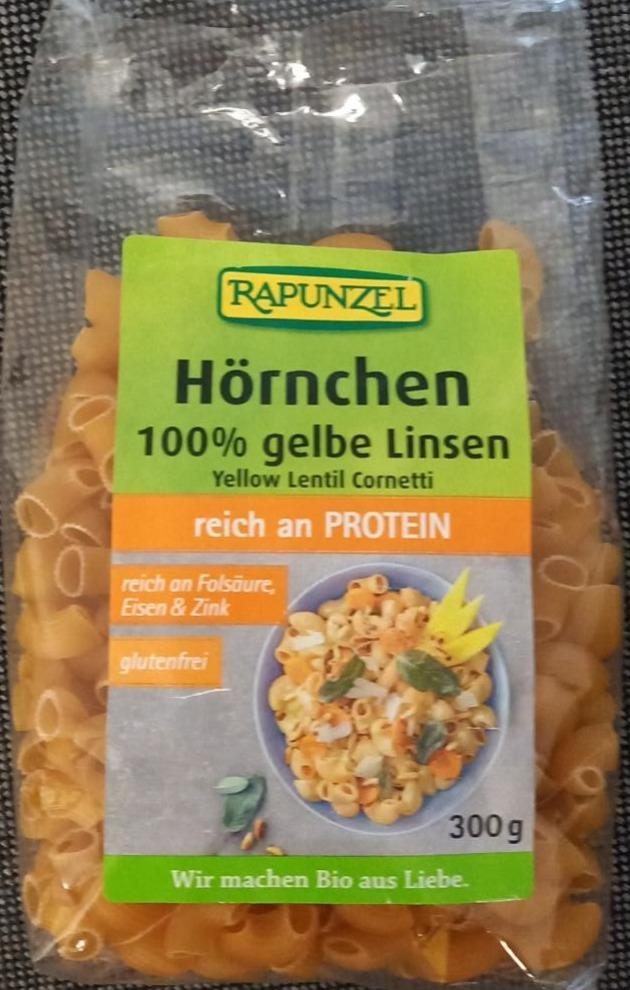 Fotografie - Hörnchen 100% gelbe Linsen Rapunzel