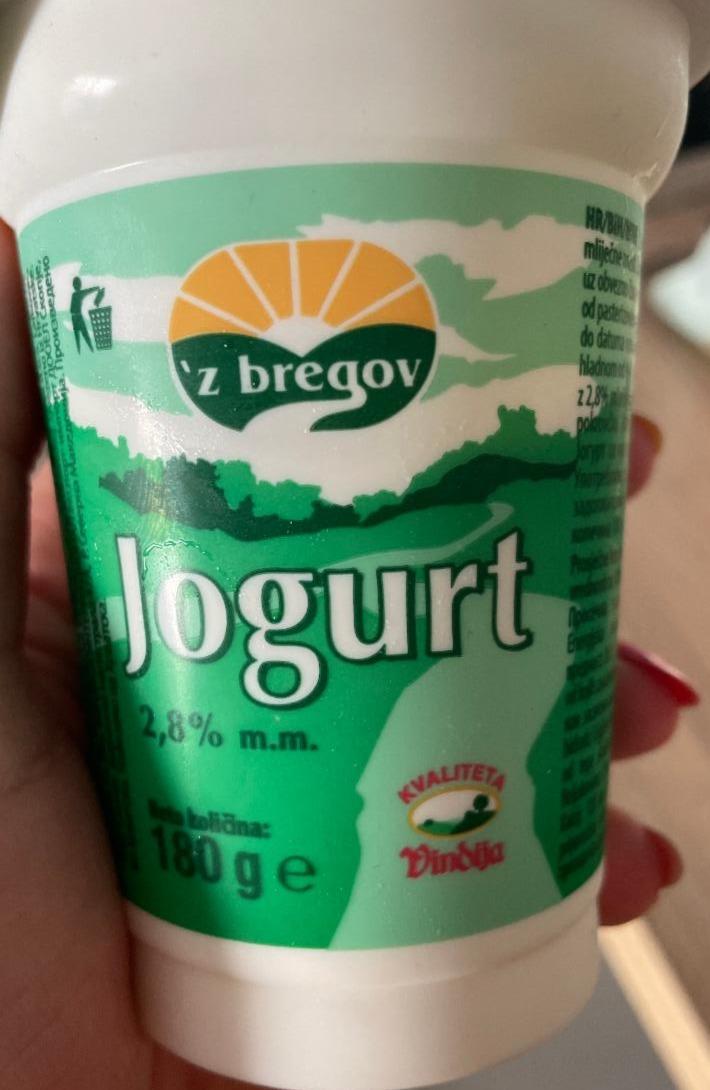 Fotografie - Jogurt 2,8% m.m. 'z bregov