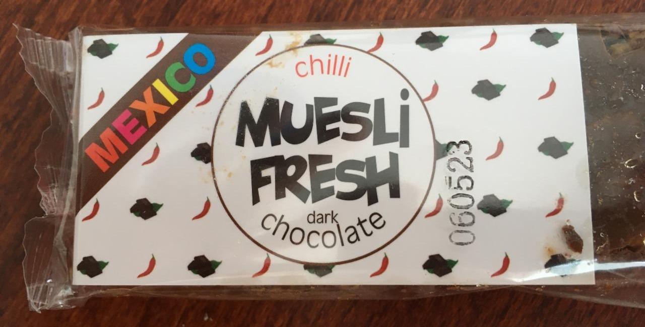 Fotografie - Mexico dark chocolate chilli Muesli Fresh
