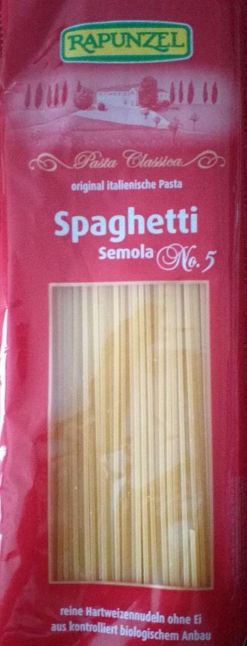 Fotografie - Bio Spaghetti Semola no.5 Rapunzel
