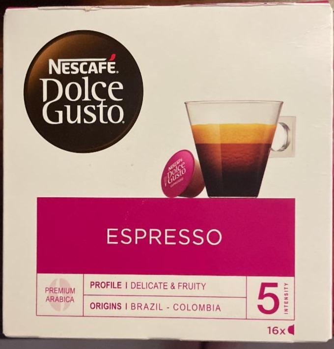 Fotografie - Espresso Nescafé Dolce Gusto
