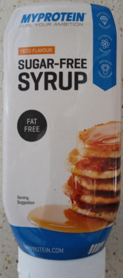 Fotografie - Sugar-free Syrup Yuzu flavour Myprotein