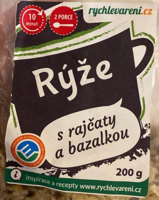 Fotografie - Rýže s rajčaty a bazalkou rychlevareni.cz
