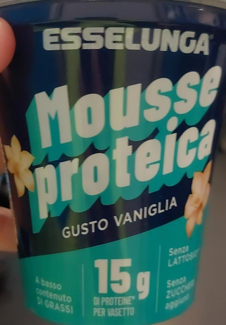 Fotografie - Mousse proteica gusto vaniglia Esselunga