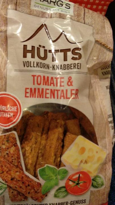 Fotografie - Hütts vollkorn-knabberei tomato & emmentaler Dr. Karg's