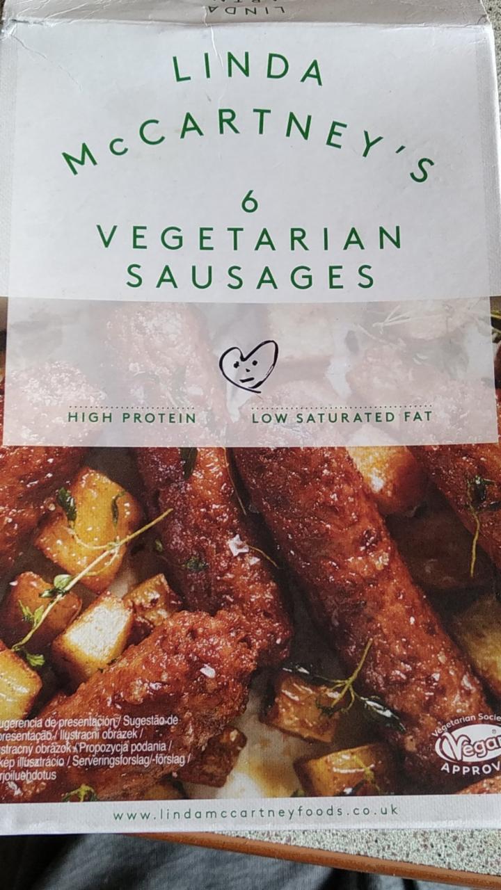 Fotografie - 6 Vegetarian sausages Linda McCartney's