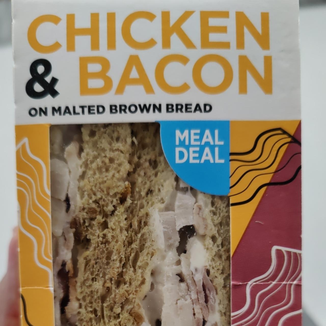 Fotografie - Chicken & Bacon on malted brown bread Munch